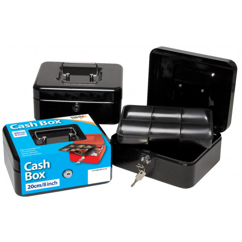 [TS301627] Cash Box 8" BLACK - Tiger