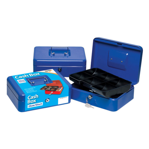 [TS301631] Cash Box 10" BLUE - Tiger