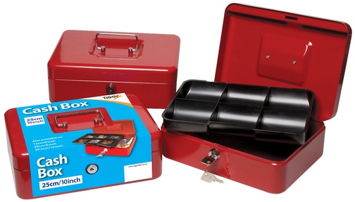 [TS301632] Cash Box 10" RED - Tiger