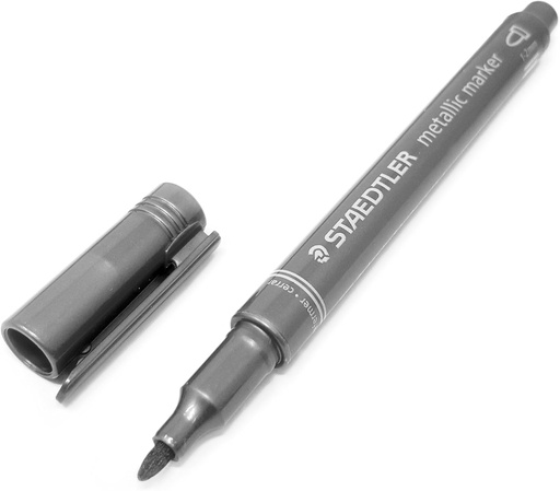 [ST8323SL] STAEDTLER #81 SILVER Metallic Marker  (Single) - (10/bx)