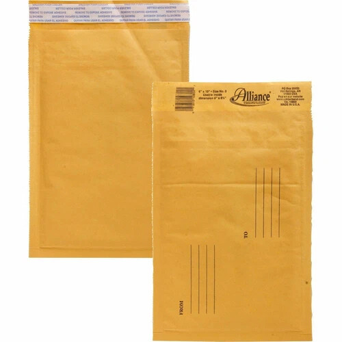 [AL10806] Alliance Bubble Mailer 9 1/2" x 14 1/2" #4 - (25/bx)
