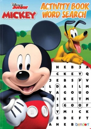[UPWORDMI] 47425UPD* MICKEY Jumbo Wordsearch 80pg