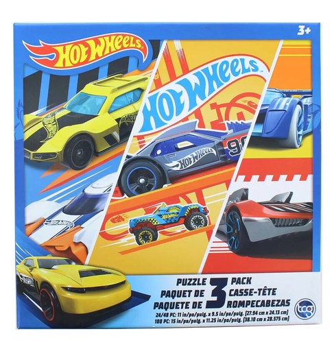 [UPPZ3PHW] 8581* HOT WHEELS 3pk 24pc/48/pc/100pc Puzzle