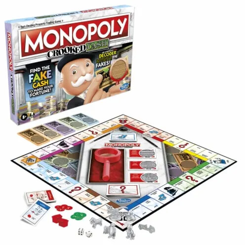 [UPMONOCC] F26740000* Monopoly CROOKED CASH Board Game