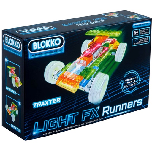 [AN150217] 3 In 1 Light-Up FX Race Car Runners