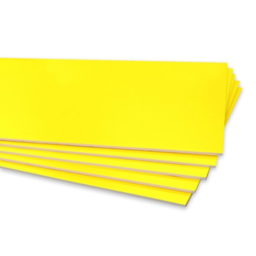 [BZ5403] BAZIC Foam FLUOR. YELLOW 20x30" Board  - (25/pk)