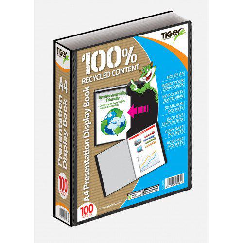 [TS302431] Presentation Display Book A4 100pkt BLACK
