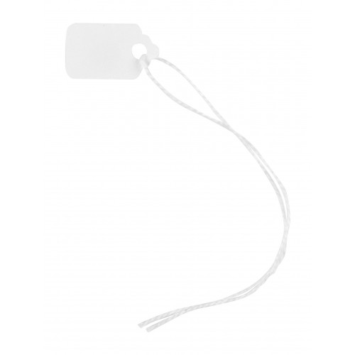 [TS302463] Jewellery Tags White 40 x 27mm (Sold Per 100)