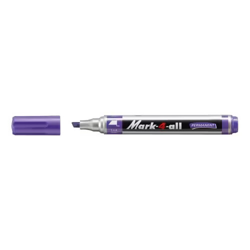 [SSMARKPU] Stabilo Mark-4-All #653-55 PURPLE Permanent Marker Chisel