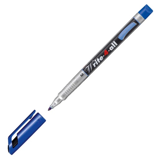 [SSMARKBL] Stabilo Mark-4-All BLUE #653-41 Permanent Marker Chisel