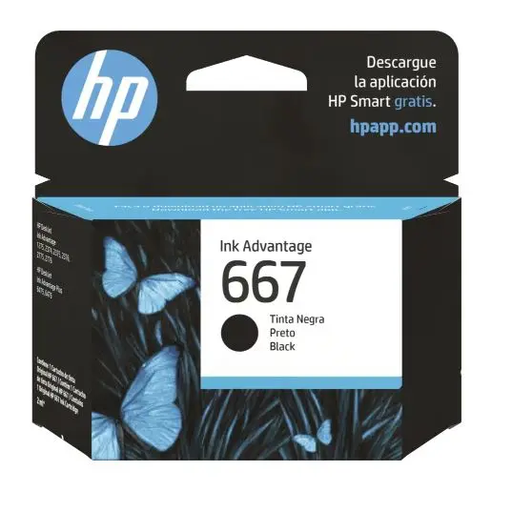 [CE3YM79A] HP #667 BLACK Ink Cartridge