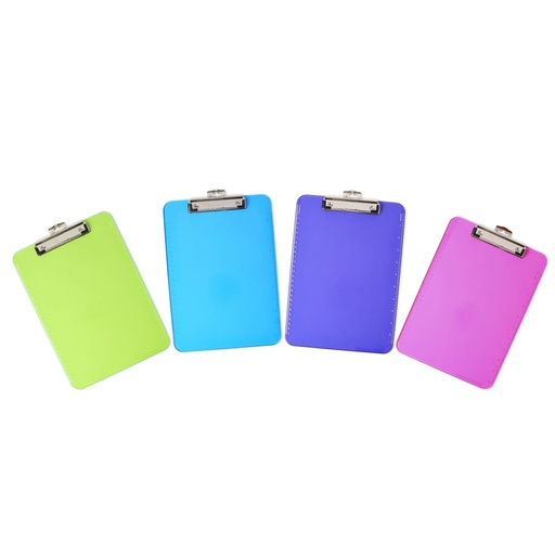 [CL89770] Clipboard L/S Asst. NEON Plastic #89770