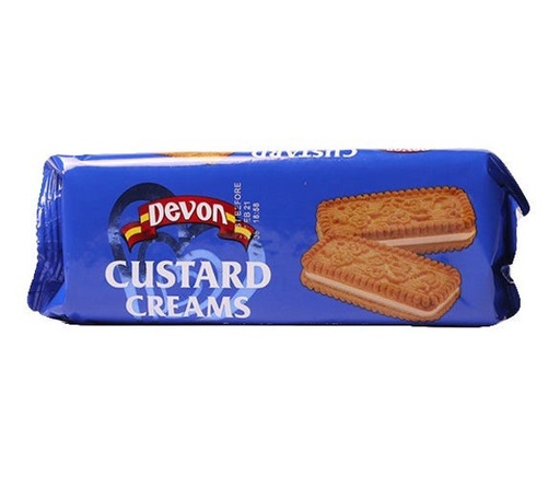 [CFCUST14] Devon CUSTARD CREAM Cookies 140g