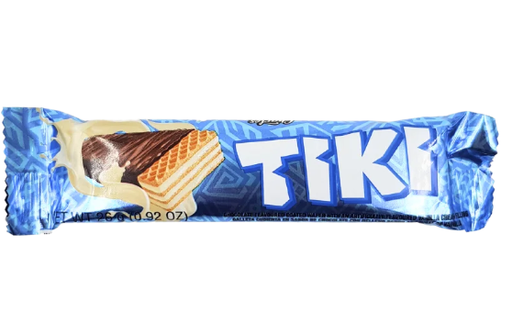 [CFTIKIVA] Tiki VANILLA Cream Wafer 26g