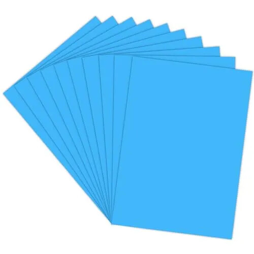 [BXCA17HB] Laser Card FLUORESCENT HOTS BLUE 176g L/S 100pk - Sale