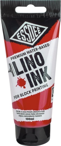 [EDLPI03R] Essdee Block Printing Lino CRIMSON Ink 100ml #03R100