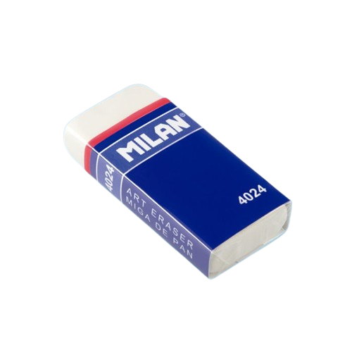 [MIM4024] Milan White Soft Flexible Eraser #CNM4024 - (24/bx)