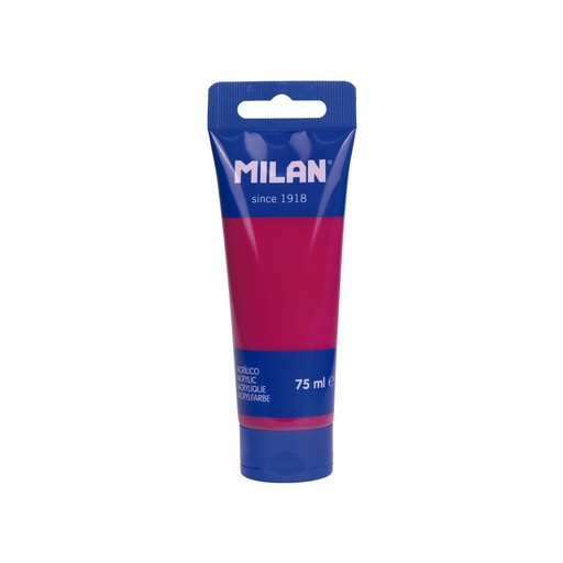[MI101733] Milan Acrylic 75ml MAGENTA HIBISCUS PINK Tube Paint #101733