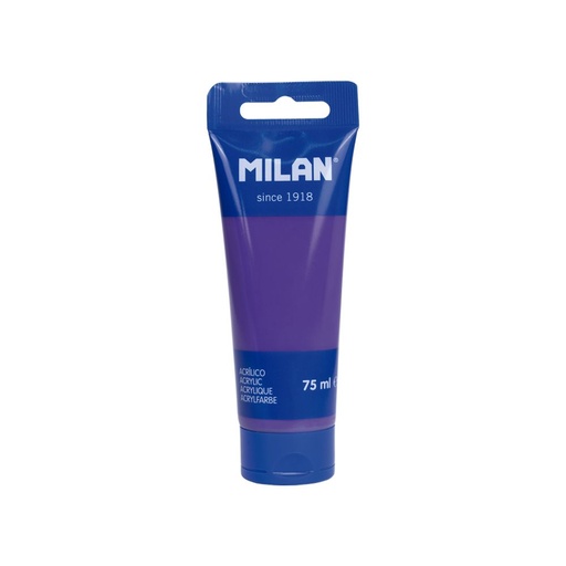 [MI101740] Milan Acrylic 75ml QUEEN PURPLE Tube Paint #101740