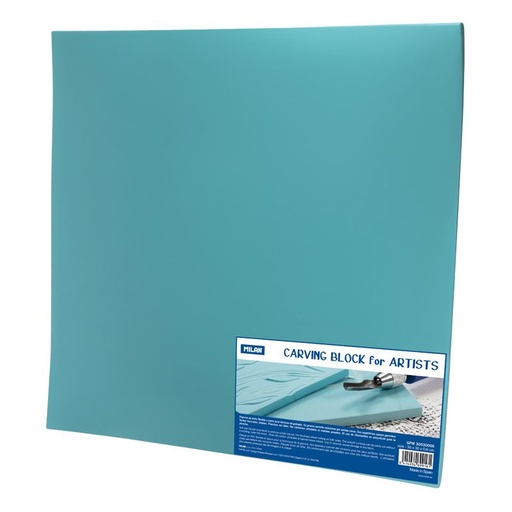 [MI300300] Milan Artist Blue Carving Block 30x30 #GPM30030006