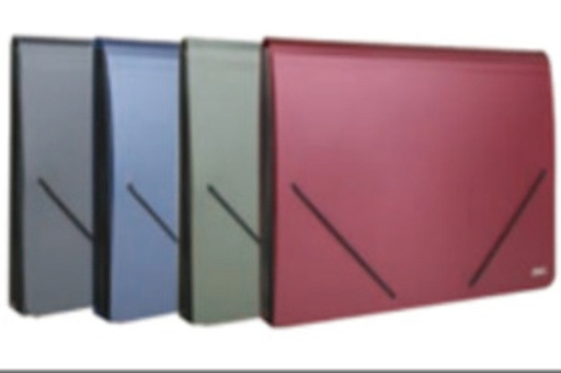 [IMBX066] Tranbo Expanding File 13pkt A4 w/Elastic #CB4302 - (60/ctn)