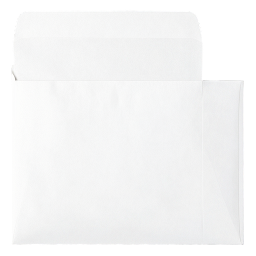 [IMBX034] Carib Isle White Env. 4 1/8x9 1/2" Peel & Seal 100g SOLD 50pk Only 