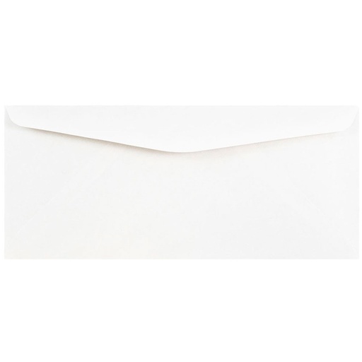[IMBX034] White Env. 4 1/8x9 1/2" Peel & Seal 100g SOLD 50pk Only - (2000/ctn) 