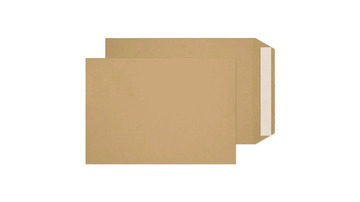 [IMBX038] Manilla Envelopes 15x10" (254x381mm) Peel & Seal 100g SOLD SINGULAR - (50/pk - 500/ctn)
