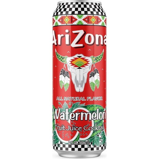 [BVARIZWM] Arizona All-Natural Watermelon Juice Cocktail 22oz Can