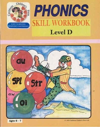 [CBWKB014] Phonics Skills Infant Workbook Level D