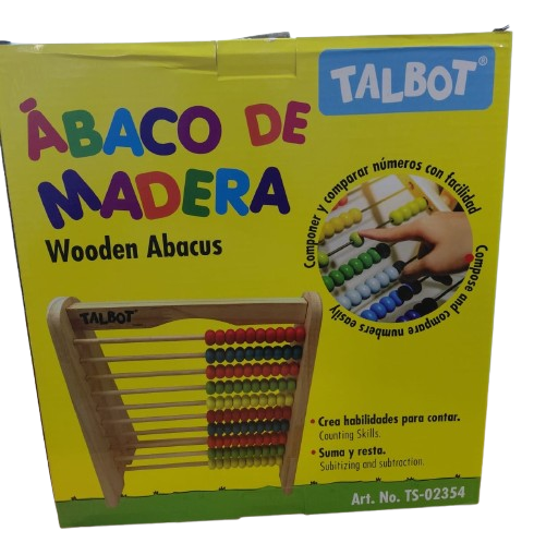 [SS02354] Talbot Wooden Abacus 12"x30cm #TS02354