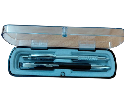[SSSKS868] Talbot BP 0.7mm BLACK Pen & SILVER Pencil w/Gift Box #SKS868/J7