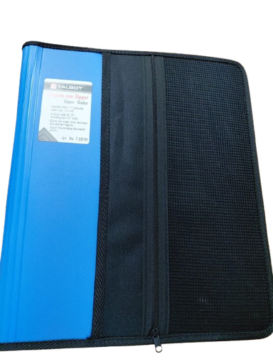 [SS33192] Talbot Presentation 3 Ring 1.5" A4 w/Zipper Book #33192 