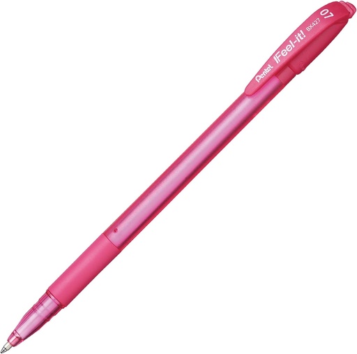 [PEBX427P] Pentel Feel It BP 0.7mm PINK Pen - (12/bx)