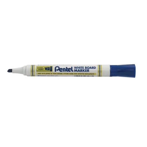 [PEMW86CO] Pentel Whiteboard BLUE Chisel Marker #MW86-CO