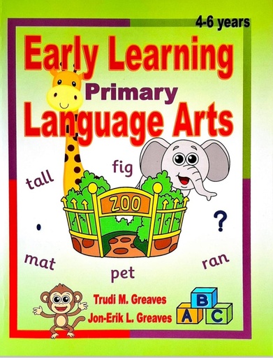 [TG606739] Early Learning Primary Language Arts Workbook (4-6 Years)
