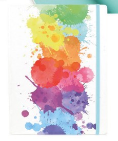 [POSTA016] SPLASH Hardback (B5) 6.9x9.8" Notebook #STA016 - Sale