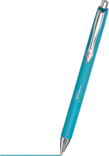 [SE50492] PLATIGNUM TIXX Retr TURQUOISE BP Pen  - (12/bx)