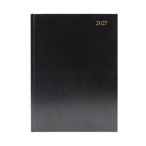 [SDKFA51ABK] Desk Diary A5 1 Day APPT (BLACK) 2027