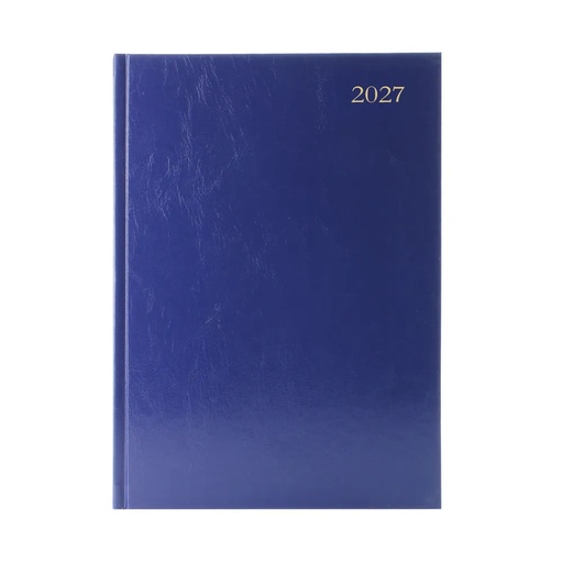 [SDKFA53BU] Desk Diary A5 Week To View (BLUE) 2027