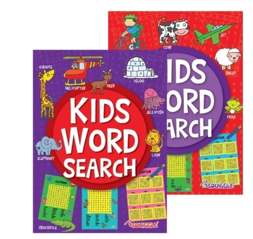 [SDP2933] Kids Wordsearch A4 Book #P2933 