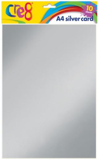 [SDP2008] Cre8 Card A4 SILVER 200g 10shts #P2008
