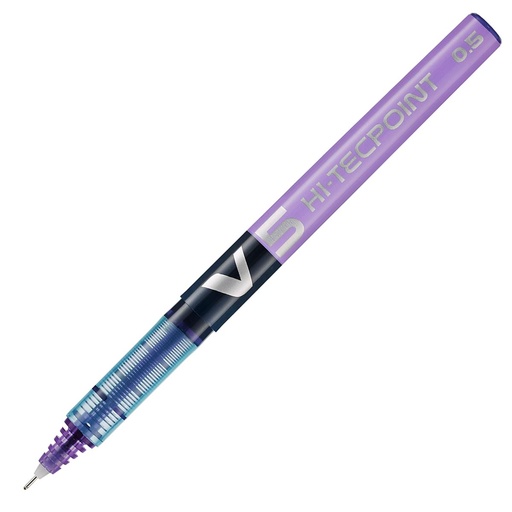 [PPV5PU] Pilot Hi-Tecpoint V5 PURPLE Xtra Fine Pen - (12/bx)