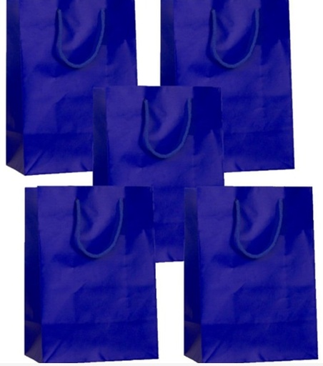 [SDBAGMBL] Gift Bag MEDIUM BLUE Matt Laminated 