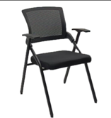 [IMBX048] Visitor FOLDABLE Mesh BLACK Conference Chair H84xW46cm 300lbs