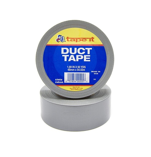 [VSD60] TAPE IT Silver Duct Tape 2"X60yd