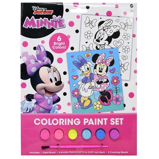 [UPPOSTMM] 705573MRM* MINNIE MOUSE Poster Paint Set with Brush