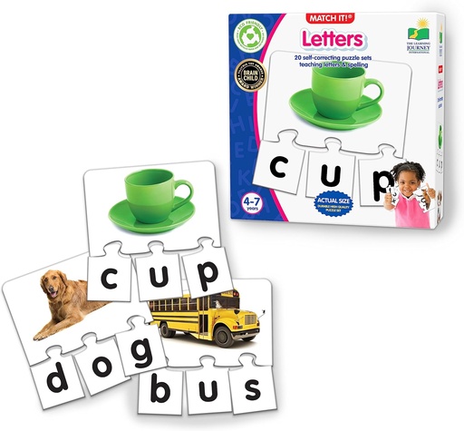 [LJ119105] Match It - Letters (4-7yrs)