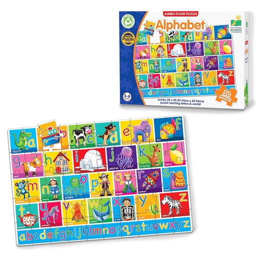 [LJ436318] Jumbo Floor Puzzle - ALPHABET (3-6yrs)