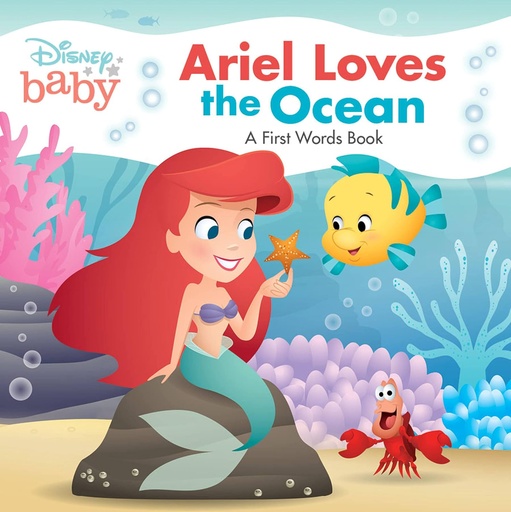 [PD093446] Ariel Loves the Ocean First Words Board Book